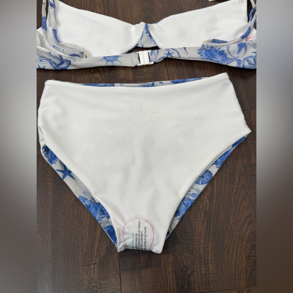 Oceanus Bruna High Rise Premium Bikini - Picture 12 of 15